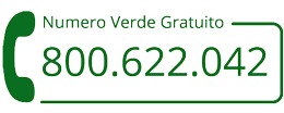 numero verde egeria 800.622.042 verde